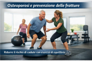 Allenamento funzionale e di equilibrio in ambiente controllato per la riduzione del rischio di cadute negli adulti.