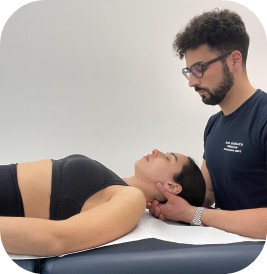 Trattamento di fisioterapia e terapia manuale per la cura della cefalea cervicogenica e muscolo-tensiva presso Diaita Lab.